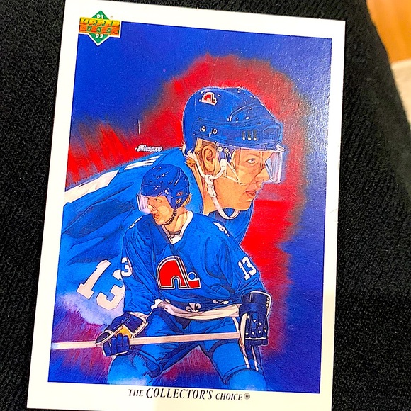 Guy lafleur Quebec nordiques 1991-92 upper deck cards. New pkg. 22 cards - Picture 2 of 7